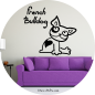 Preview: Wandtattoo 12041 French Bulldog